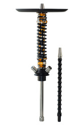 Кальян Mamay Coilovers Anodized Aluminium Mini Шахта Жовтий Камуфляж Пружина Чорна