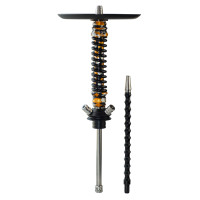 Кальян Mamay Coilovers Anodized Aluminium Mini Шахта Жовтий Камуфляж Пружина Чорна