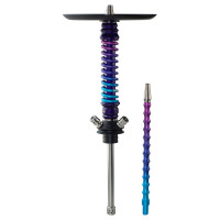 Кальян Mamay Coilovers Anodized Aluminium Mini Шахта Фіолетова Пружина Космос