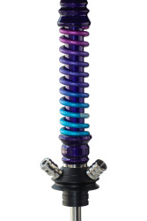 Кальян Mamay Coilovers Anodized Aluminium Mini Шахта Фіолетова Пружина Космос