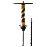 Кальян Mamay Coilovers Anodized Aluminium Mini Шахта Золото Пружина Чорна