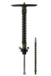 Кальян Mamay Coilovers Print Шахта Піксель світло-зелений Пружина Чорний