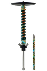 Кальян Mamay Coilovers Print Шахта Картина Пружина Зелений лак