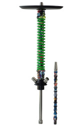 Кальян Mamay Coilovers Print Шахта Марвел Пружина Зелена