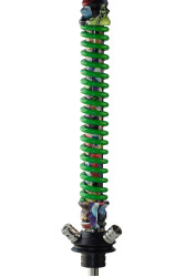 Кальян Mamay Coilovers Print Шахта Марвел Пружина Зелена