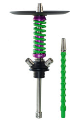 Кальян Mamay Coilovers Micro Шахта Бузок Пружина Зелена