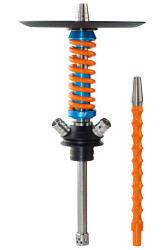 Кальян Mamay Coilovers Micro Шахта Синя Пружина Помаранчева фл.