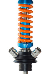 Кальян Mamay Coilovers Micro Шахта Синя Пружина Помаранчева фл.