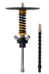 Кальян Mamay Coilovers Micro Шахта Золото Пружина Чорна