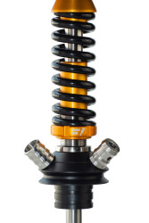 Кальян Mamay Coilovers Micro Шахта Золото Пружина Чорна