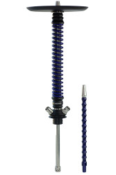 Кальян Mamay Coilovers Шахта Чорна Пружина Синій Лак