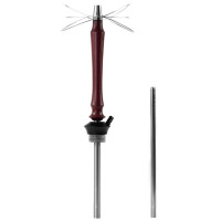 Кальян Tiaga Hookah з Дерев`яною накладкою Червоний