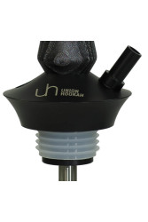 Кальян Union Sleek Стандарт Чорний З Сріблом