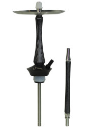 Кальян Union Sleek Стандарт Чорний З Сріблом