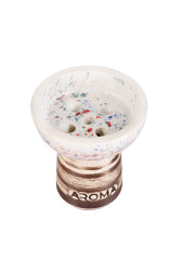 Чаша Aroma Sierra Glaze White/Red