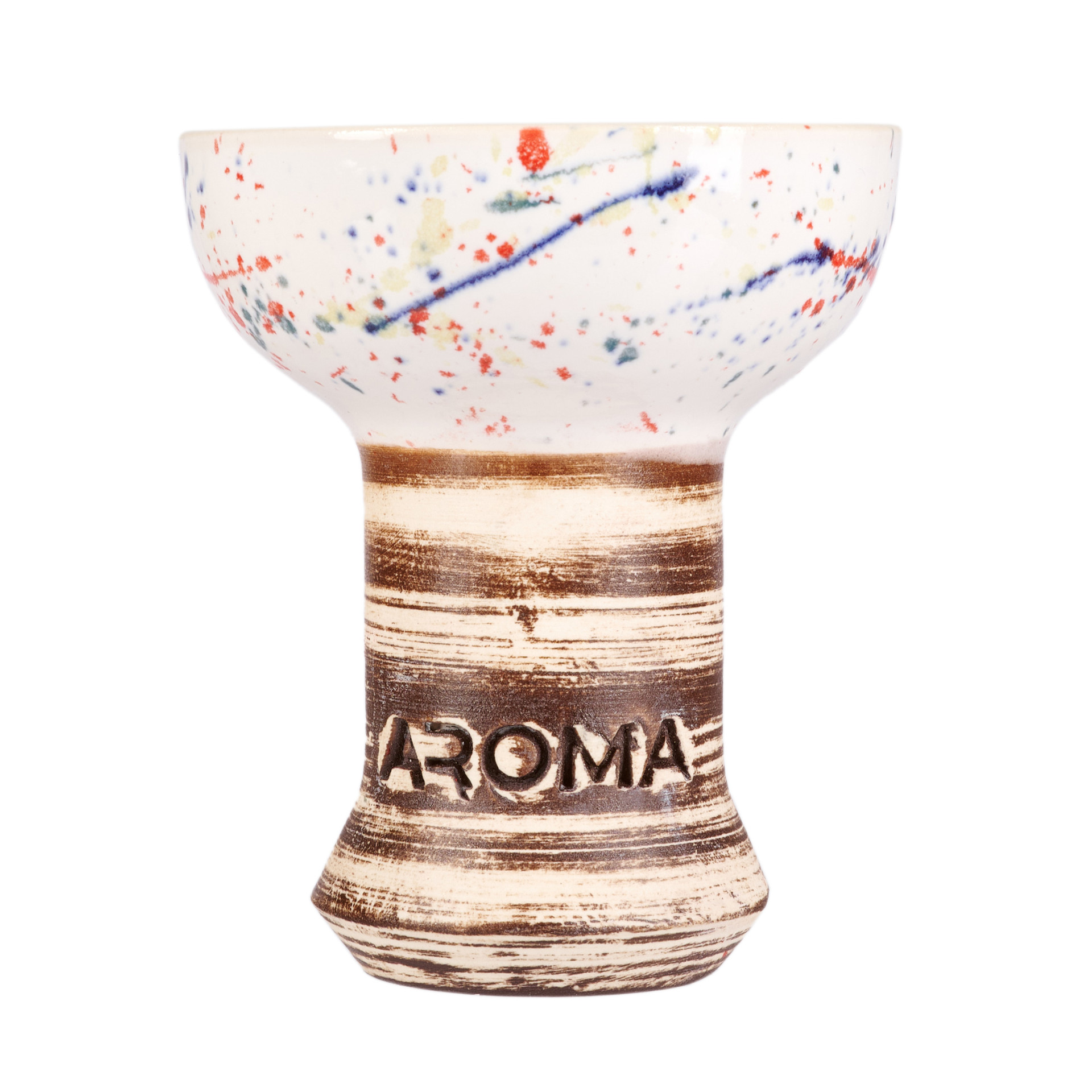 Чаша Aroma Zulu Glaze White/Red