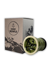 Чаша для кальяна Sweet Bowls New Turkish Glaze Green