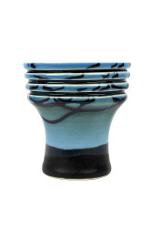 Чаша для кальяна Sweet Bowls Unika Glaze Blue