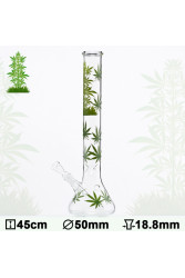 Бонг скляний Leaf Jhari Beaker