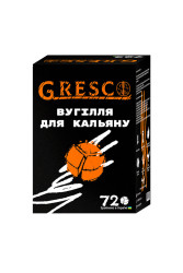Вугілля Gresco 1 кг Під Калауд (в пакуванні)
