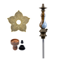 Кальян Karma 0,1 Walnut Bronze Blue
