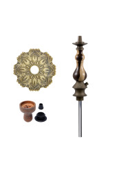 Кальян Karma 0,1 Walnut Bronze Brown