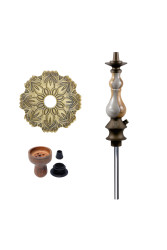 Кальян Karma 0,1 Walnut Bronze Gray