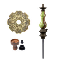 Кальян Karma 0,1 Walnut Bronze Green