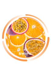 Безтютюнова суміш Swipe (Свайп) Маракуя Апельсин (Passion Orange) 100 г 