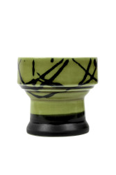 Чаша для кальяна Sweet Bowls Ring Glaze Green