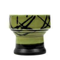 Чаша для кальяна Sweet Bowls Ring Glaze Green